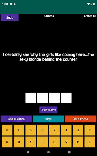 Quiz About Friends - Trivia and Quotes 11 تصوير الشاشة