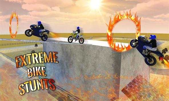 Crazy Bike Rider Stunt Race 3D screenshot 4