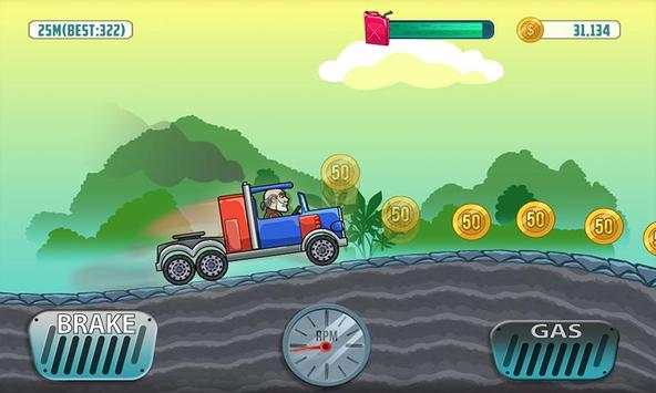 Mountain Car Climb screenshot 2