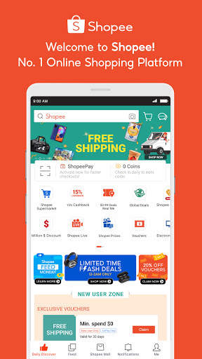 Shopee: #1 Online Platform screenshot 1