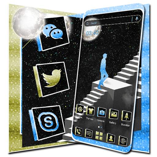 Heaven Stairs Launcher Theme 1.0