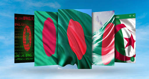 Bangladesh Flag Wallpaper - বাংলাদেশ এর পতাকা screenshot 2