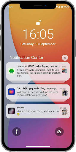 Launcher iPhone iOS 15 screenshot 4