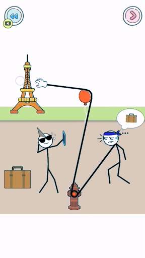 Thief Puzzle Game Stickman Hints screenshot 2