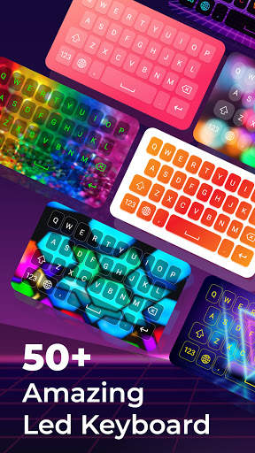 LED Keyboard - Live Keyboard screenshot 1