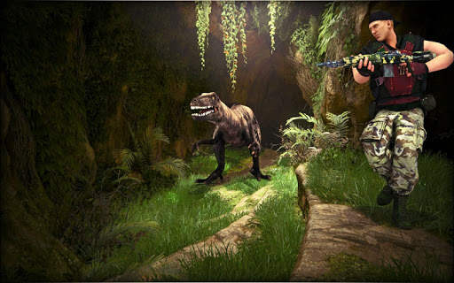 Dinosaur World Jurassic Island : TPS Action Game screenshot 1