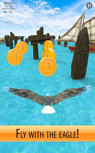 🦅 Angry Endless Flying Bird Game Simulator screenshot 3