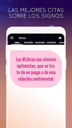 Horóscopo Libra Diario screenshot 4