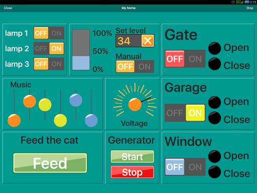 RemoteXY: Arduino control screenshot 7