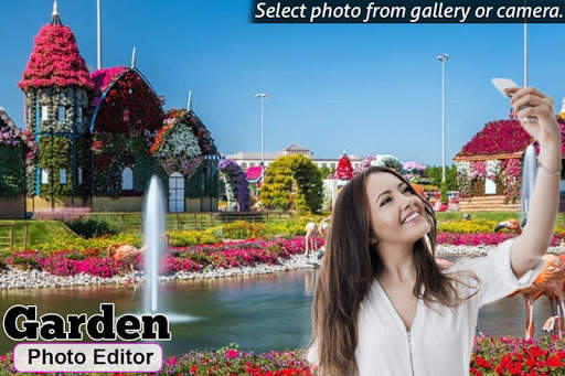 Garden Photo Editor - Cut Paste Photo screenshot 1