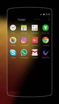 Gold Note 7 Theme screenshot 2