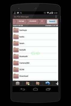 Go File Manager Lite screenshot 1