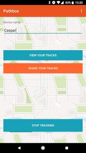 Pathbox - anonymous location tracking and sharing screenshot 1