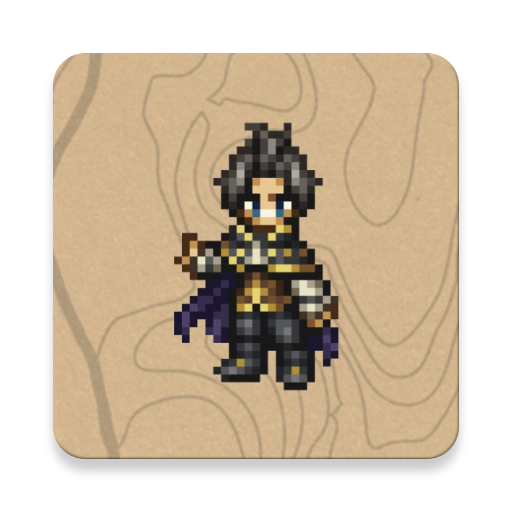 Game cartography: Octopath Traveler icon