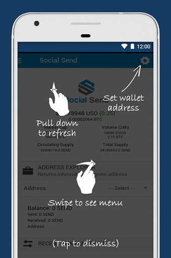 SENDMoby - SocialSend (SEND) Explorer for Mobile screenshot 2