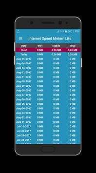 Internet Speed Meter Lite screenshot 1