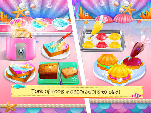 Mermaid Unicorn Cupcake Bakery screenshot 4
