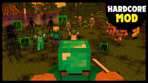 Hardcore Mod for Minecraft PE screenshot 1