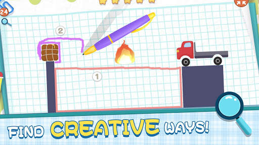 Truck vs Fire: Brain Challenge screenshot 2