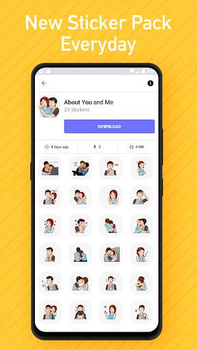 Love Emojis Stickers For WhatsApp - WAStickerApps screenshot 3