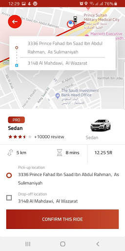 Muhrah  مهرة Car-Booking App स्क्रीनशॉट 3