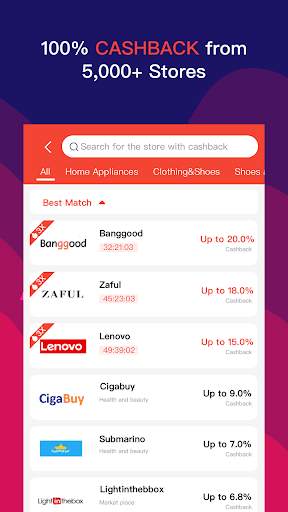 ShopSave Cashback Shopping app screenshot 4