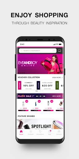 EVEANDBOY – Makeup/Beauty Shopping screenshot 1