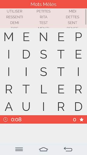 Mots Mêlés screenshot 2