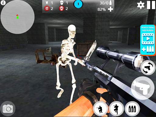 Skeleton Shooting War: Survival screenshot 8