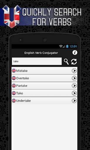 English Verb Conjugator скриншот 3