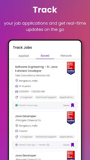 foundit (Monster) Job Search 4 تصوير الشاشة