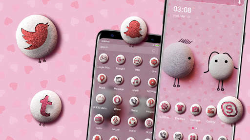 Stone Love Launcher Theme screenshot 1