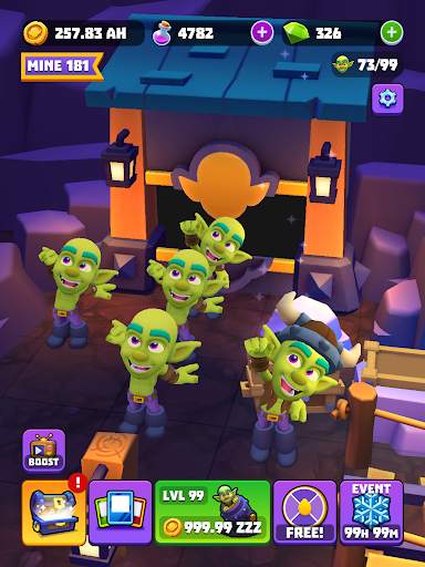 Gold & Goblins: Idle Merger скриншот 14