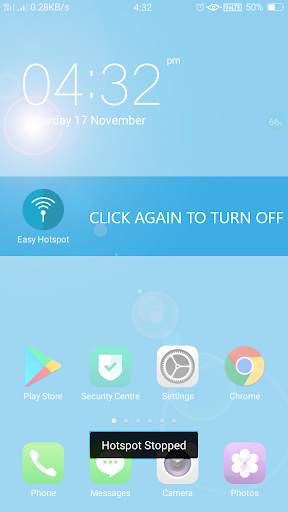 Quick Hotspot - Homescreen Hotspot - Shortcut screenshot 3