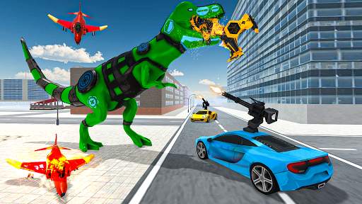 Dino Robot Car Transformation: Dinosaur Robot Game screenshot 2