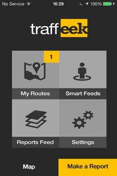 Traffeek Social Traffic Alerts screenshot 1