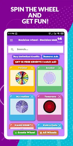 Decision Wheel - Decision Maker screenshot 1