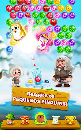 Bubble Shooter-Jogos de Flores screenshot 11