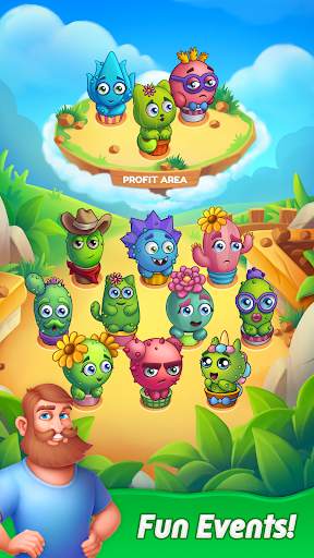Blooming Flowers Merge Game screenshot 3