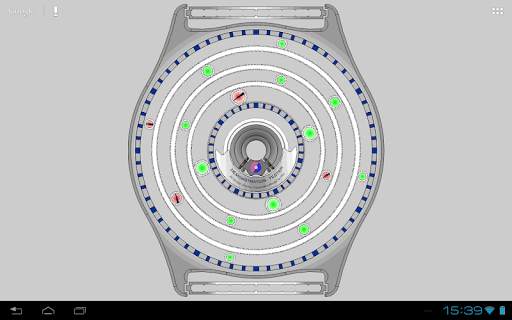 Planetary Clock Live-Wallpaper screenshot 12