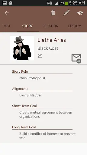 Character Story Planner screenshot 6