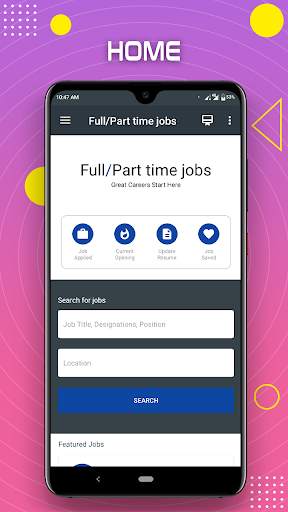 Part Time Jobs, Online / Work From Home Job Search screenshot 1