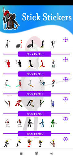 Stick Stickers Pack for WhatsApp 2021 screenshot 5