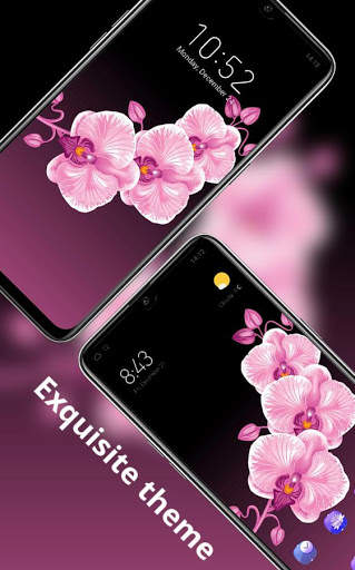 Flower theme A Peach Fresh Drawing screenshot 1