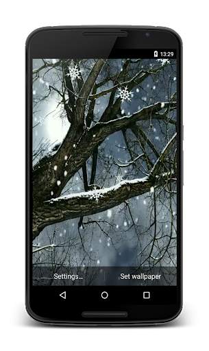 Winter 3D Live Wallpaper screenshot 1