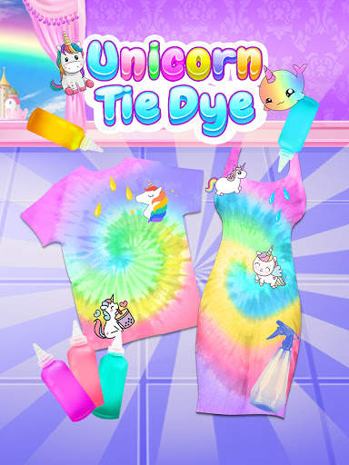 Unicorn Tie Dye – Tie Dye Your Summer screenshot 1