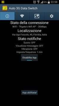 Auto WiFi 3G Data Switch screenshot 1