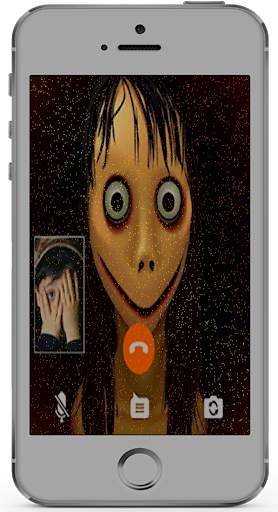 Momo horror fake call video simulator screenshot 3