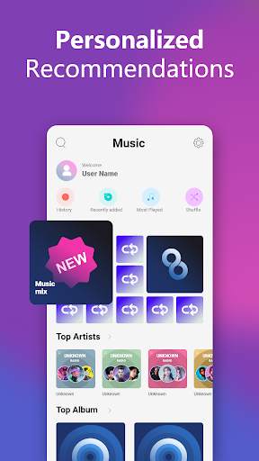 Music Player & MP3 Player screenshot 2