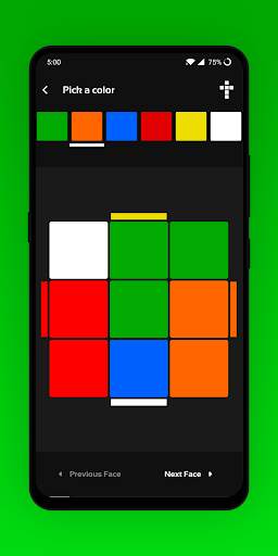 CubeX - Solver, Timer, 3D Cube screenshot 2